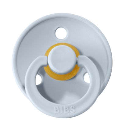 BiBs Fopspeen - Rond - 0-6 Mnd - Baby Blue