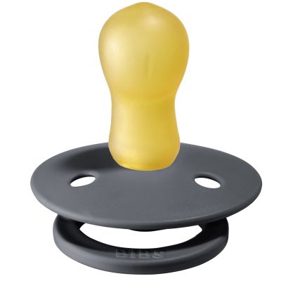 BiBs Fopspeen - Rond - 18+ Mnd - Iron