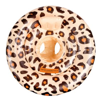 Swim Essentials Exclusive <br> Baby Float Beige Leopard <br> (0-1 jaar)