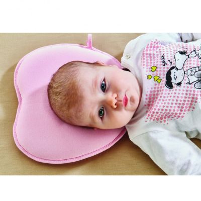 Babyjem Kussen Vlak Hoofd Preventie Grey