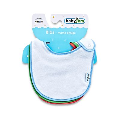 Babyjem Slab Yellow-Green-Pink 3-pack