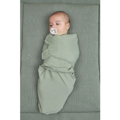SwaddleMeyco 2-Pack Cheetah/Uni Forest Green 0-3 Maanden