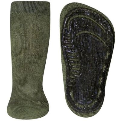 Ewers Sokjes Antislip SoftStep Olive 17-18