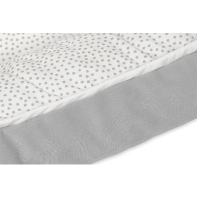 Babymatex Babynest Velvet White Grey Dots / Grey 