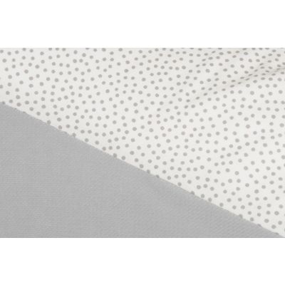 Babymatex Babynest Velvet White Grey Dots / Grey 