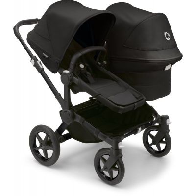 Bugaboo Donkey 5 Duo Complete Black/Midnight Black-Midnight Black