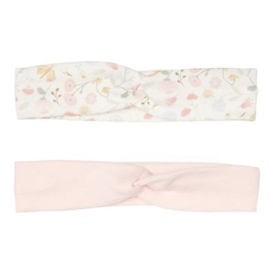 Little Dutch Haarbanden set van 2 Flowers & Butterflies/Pink