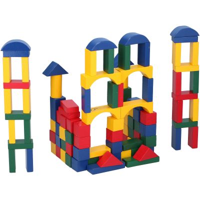 Marionette Wooden Toys Blokken (100 stuks)Marionette Wooden Toys Blokken (100 stuks)