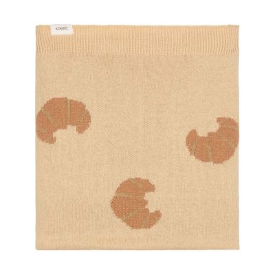 Koeka Ledikantdeken – You Bake Me Happy – Sand – 100x150 cm