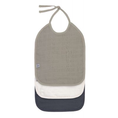Lässig Terry Slab Medium Olive/Milky/Navy 3-Pack