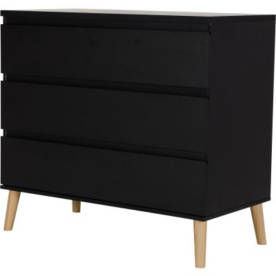 Commode 3 Laden Beach Island Black