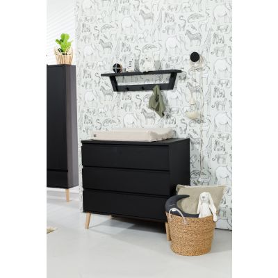 Commode 3 Laden Beach Island Black