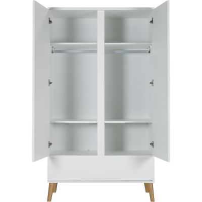 Hanglegkast 2 Deuren/1 Lade Beach Island White