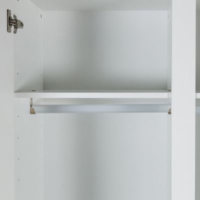Hanglegkast 2 Deuren/1 Lade Beach Island White