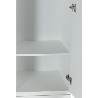 Hanglegkast 2 Deuren/1 Lade Beach Island White
