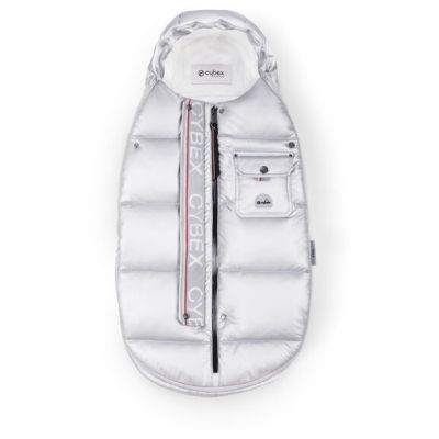 Cybex Platinum Winter Footmuff Mini Arctic Silver - Silver