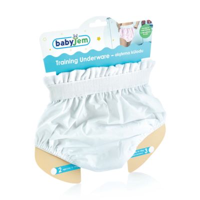 Babyjem Trainings Onderbroek Wit
