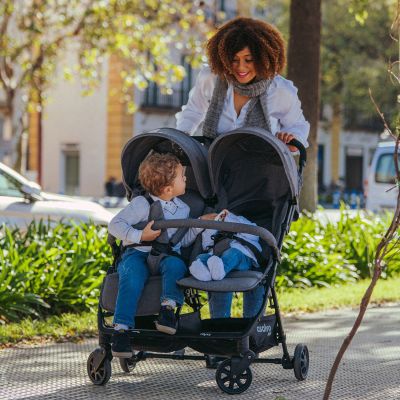 Asalvo Tweelingbuggy - Henry - Grey