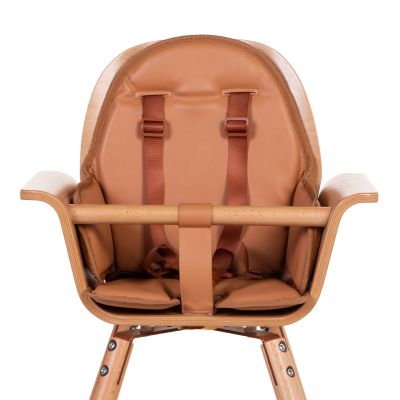 Childhome Stoelverkleiner Evolu/Evowood Leatherlook Nude