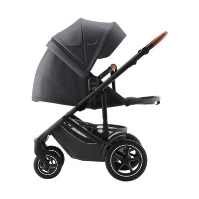 Britax Römer Smile 5Z Kinderwagen 2-in-1 - Midnight Grey | Autostoel BABY-SAFE PRO - Style Mineral Grey