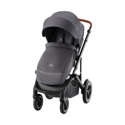 Britax Römer Smile 5Z Kinderwagen 2-in-1 - Midnight Grey | Autostoel BABY-SAFE PRO - Style Mineral Grey