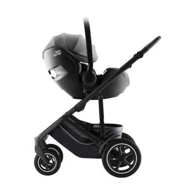 Britax Römer Smile 5Z Kinderwagen 2-in-1 - Midnight Grey | Autostoel BABY-SAFE PRO - Style Mineral Grey