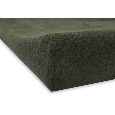 Jollein Aankleedkussenhoes Badstof Ash Green/Leaf Green 2-pack