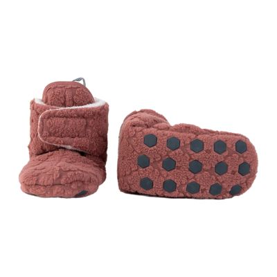 Lodger Slipper Folklore Fleece Rosewood 3-6mnd 3-6 maanden