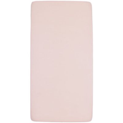Meyco Ledikanthoeslaken Jersey Soft Pink 60x120cm 