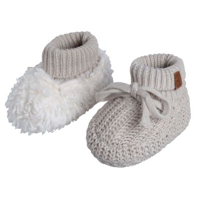 Baby's Only Slofjes Teddy Soul Warm Linen 3-6 mnd
