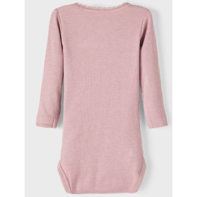 Name It Romper Kab Lace Deauville Mauve maat 74