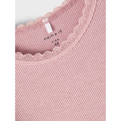 Name It Romper Kab Lace Deauville Mauve maat 74