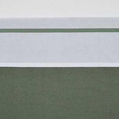 Meyco Ledikantlaken Wit Met Bies 100 x 150 cm