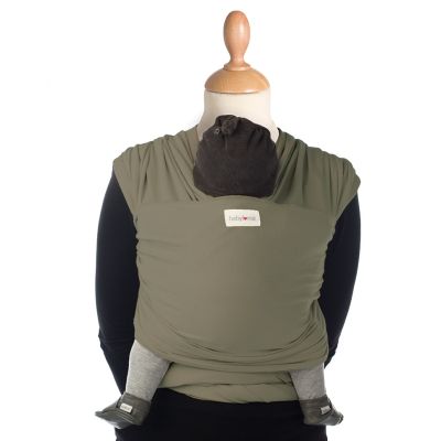 Babylonia Draagdoek Tricot-Slen Bamboo Khaki Green