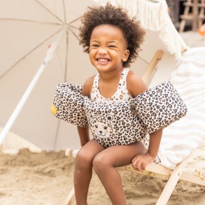 Swim Essentials Exclusive Puddle Jumper - 2-6 jaar - Beige Leopard