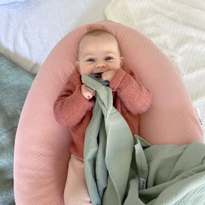Doomoo Borstvoedingsdoek Mom'n Play Tetra Green