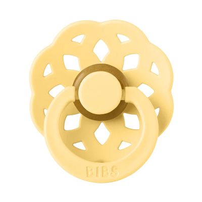 BIBS Boheme Fopspeen - Size 1 - Flowpack - Pale Butter 