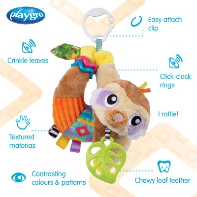 Playgro Sensory Friends Salo Sloth