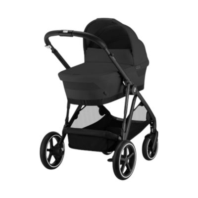 Cybex Kinderwagen Gazelle S Moon Black + Reiswieg