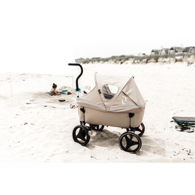 Beachwagon Bolderkar Lite Sandbrown