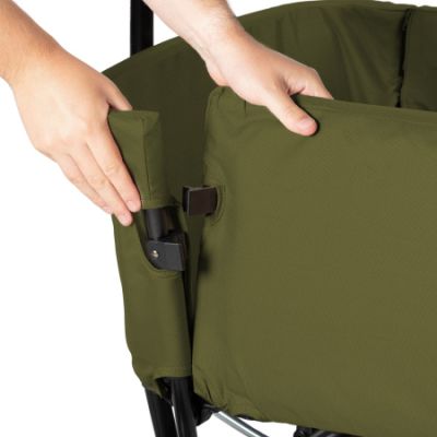 Beachwagon Bolderkar Lite Khakigreen