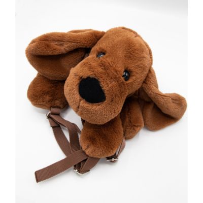 Babyjem Kinderrugzak Pluche Hond Lichtbruin