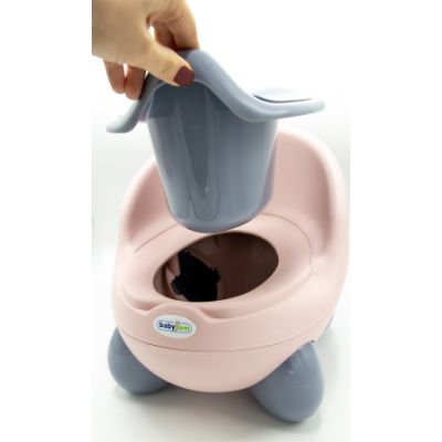 Babyjem Potje TonTon Roze/Grijs
