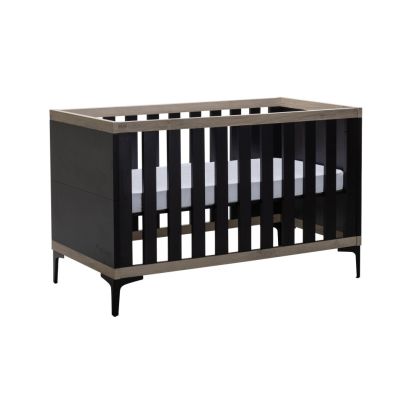 Interbaby Ledikant 70 x 140 Strips Zwart