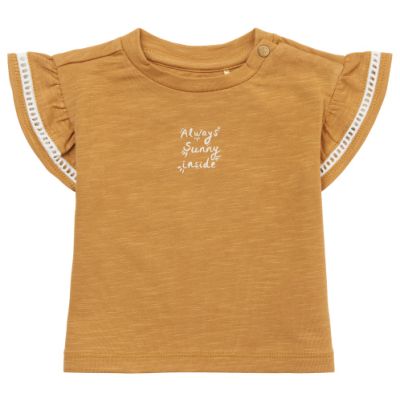 Noppies T-Shirt Ruffle Mouw North Oaks Apple Cinnamon 56