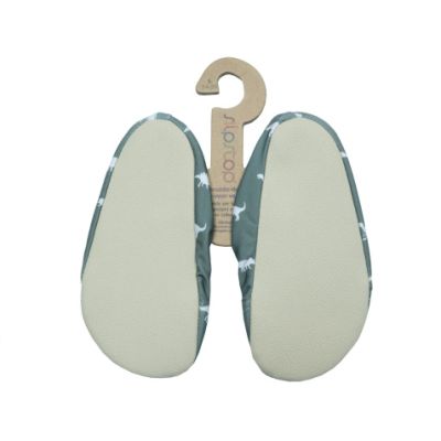 Slipstop Schoentje Dino Green  18-20