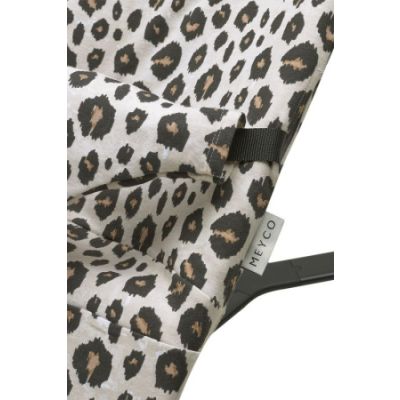 Meyco Wipstoelhoes Deluxe Leopard Sand Melange