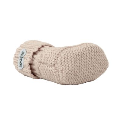 Lodger Slipper Knit Birch 0-6mnd 0-6 maanden