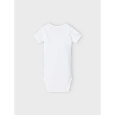Name It Romper Korte Mouw 3-Pack White Black Grey 

 56