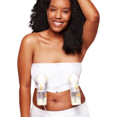Medela Hands-Free™ Kolfbeha Wit L Medela Hands-Free™ Kolfbeha Wit L